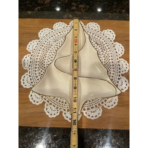 Vintage Ceramic Christmas tree nut tray - Picture 5 of 6